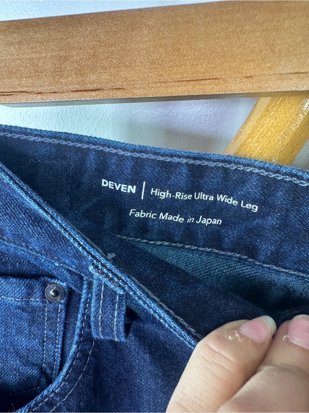 NWT AG Deven High Rise Ultra Wide Leg Jeans Dark Wash sz 29 - Picture 8 of 11